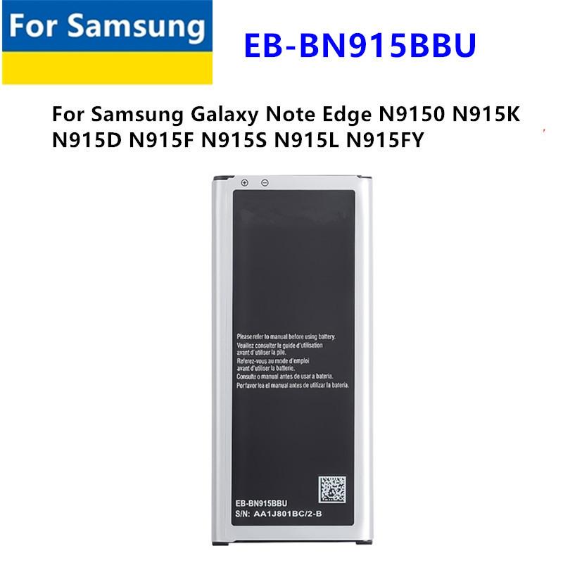 Battery EB-BN915BBE EB-BN915BBU EB-BN915BBC For Samsung Galaxy Note Edge N9150 N915K N915D N915F N915S N915L N915FY NFC 3000mAh