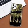 Camouflage Military Phone Case For Apple iPhone 11 12 13 15 14 Pro 7 XR X XS Max 8 Plus + Mini SE Customized Print Soft Cover