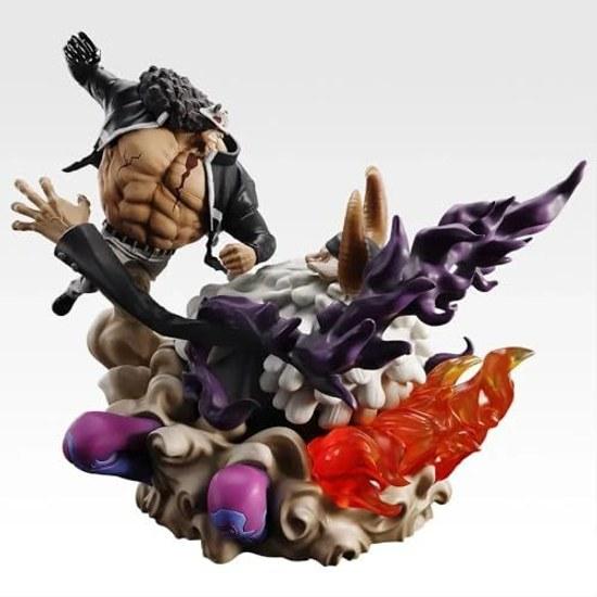 Ichiban Kuji ONE PIECE Future Island Egghead Burst Energy Last Prize (Double Chance Campaign) Revible Moment Bartholomew Kuma VS Jeygarcia Saturn