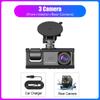 Auto DVR HD 1080P Palubní kamera IPS Videorekordér Cyklus Palubní kamera Zrcadlo Řídicí rekordér Noční vidění