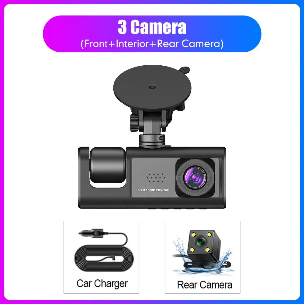 Auto DVR HD 1080P Palubní kamera IPS Videorekordér Cyklus Palubní kamera Zrcadlo Řídicí rekordér Noční vidění