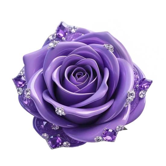 

Плюшевий 3D Квітковий Килим Декоративний Вбираючий Килимок Швидкосохнучий Килим М який Пухнастий Нековзний Килимок для Ванної Кімнати Спальні Вітальні 60cm E