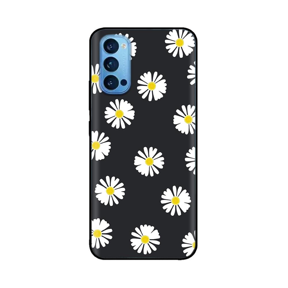 For Oppo Reno4 Pro 5G Case Soft TPU Black Silicone Phone Back Cover for OPPO Reno 4 Reno4 Pro 5G 4G Case Funda Coque Bumper Capa