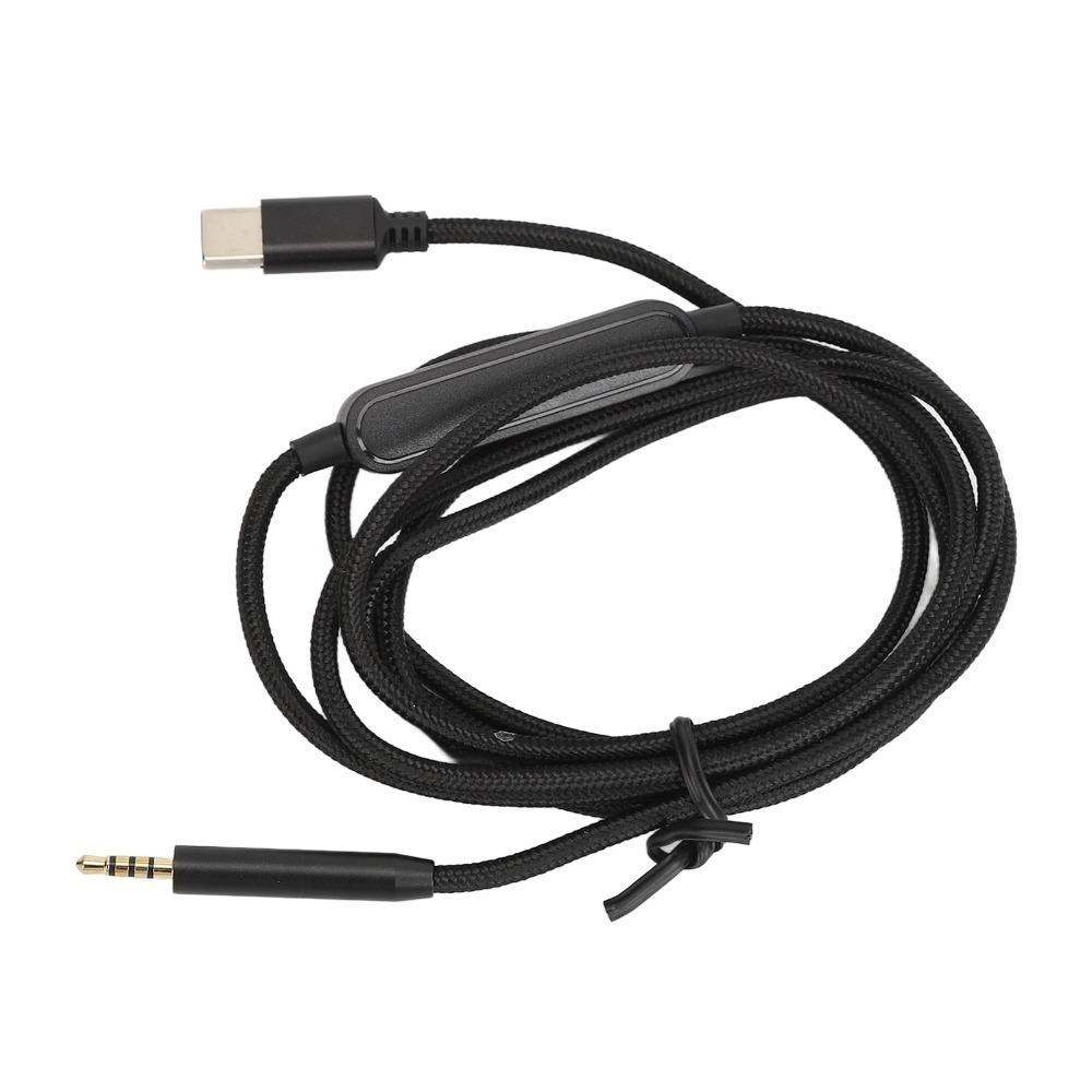 Lossless Noiseless 2.5mm to Type C Cable for QC25 QC35 QC45 NC700 OE2 AE2 Headphone Home