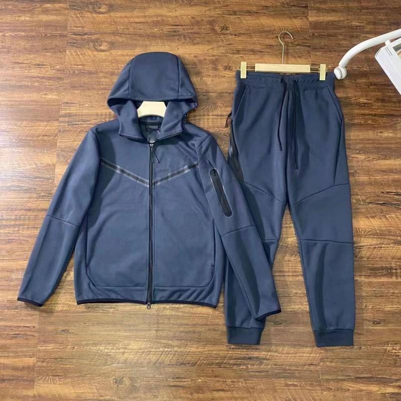 Womens Hooded Tracksuit Set Long Sleeve Cotton Sport Outfit Side Zip Casual Activewear