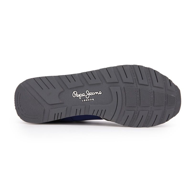 Men's PEPE JEANS Mud Suede Low-top Sneakers with Laces