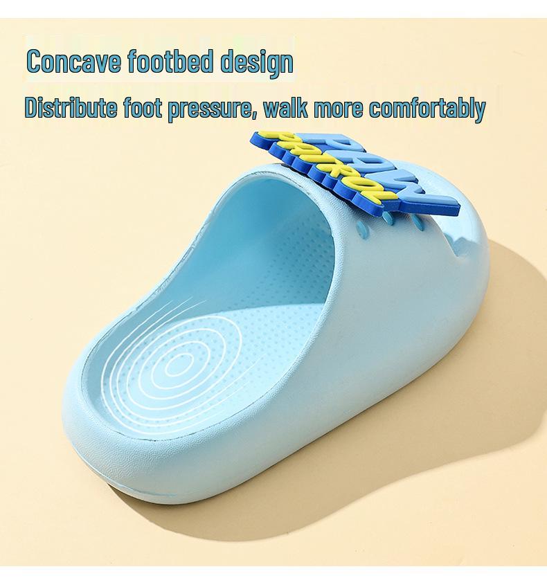 Dětské protiskluzové letní koupelnové pantofle Tlapková patrola pro chlapce a dívky