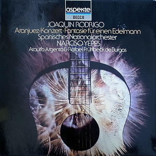 

LP Record JOAQUIN RODRIGO SPANISCHES NATION AranjuezKonzert Fantasie Fur Ein 641605 Germany Classical Used