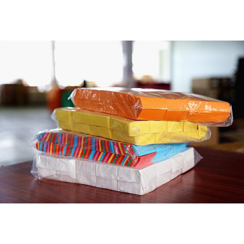 Flame Retardant Colored Shredded Paper for Pillow Filling or Decorative Use