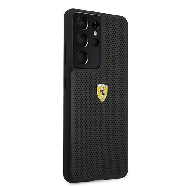 Ferrari Fespehcs21Lbk S21 Ultra G996Czarny/Black Hardcase On Track Perforated