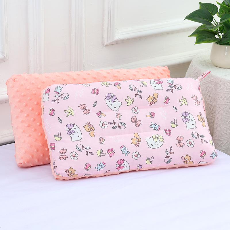 

Діти Немовлята Baby Cartoon Pure Cotton Doudou Velvet Sleep Pillow Kindergarten Washable Cervical Vertebra Protect Kids Pillow