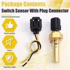 ABQB-Plug Connector Included Cold Start Injector Thermo Time Switch Sensor For Toyota Celica 4Runner MR2 Land Cruiser 89462-2004