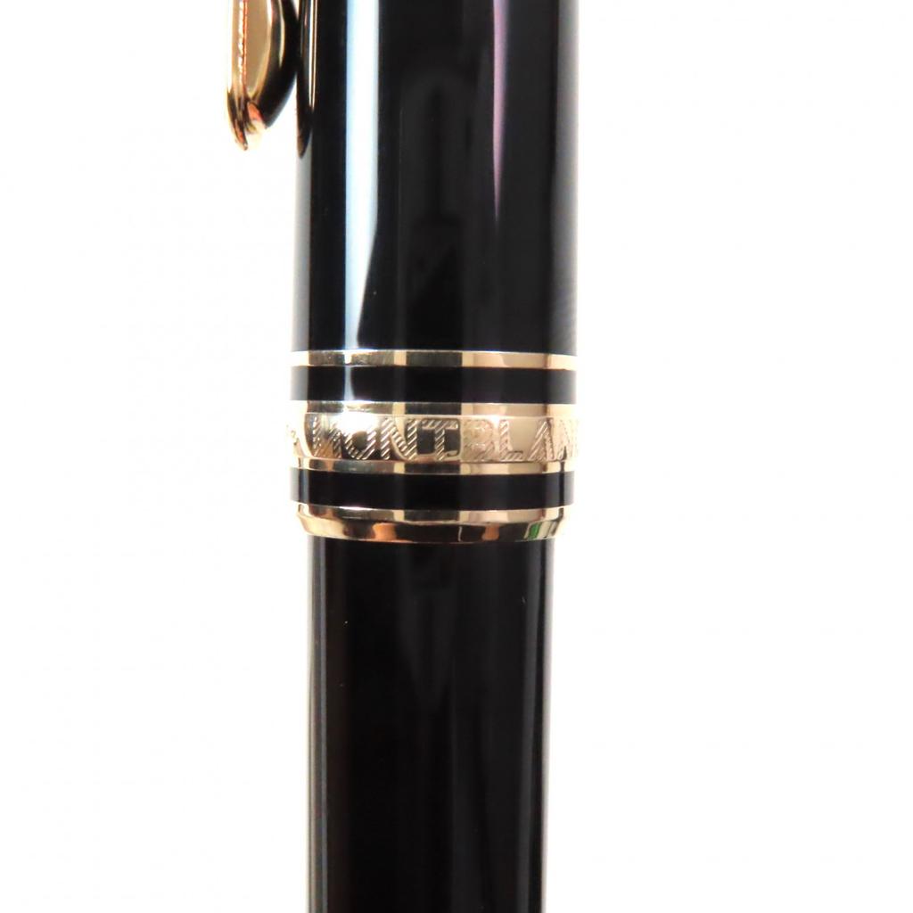 Excellent MONTBLANC Ballpoint pen Meisterstck Classic White Star Twist Type Used