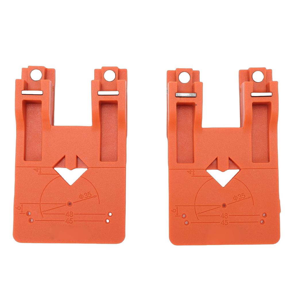 2 Pcs Hinge Installation Fixing Plate Strong Magnetic Foldable Hinge Installation Positioner for Most Door Hinges and