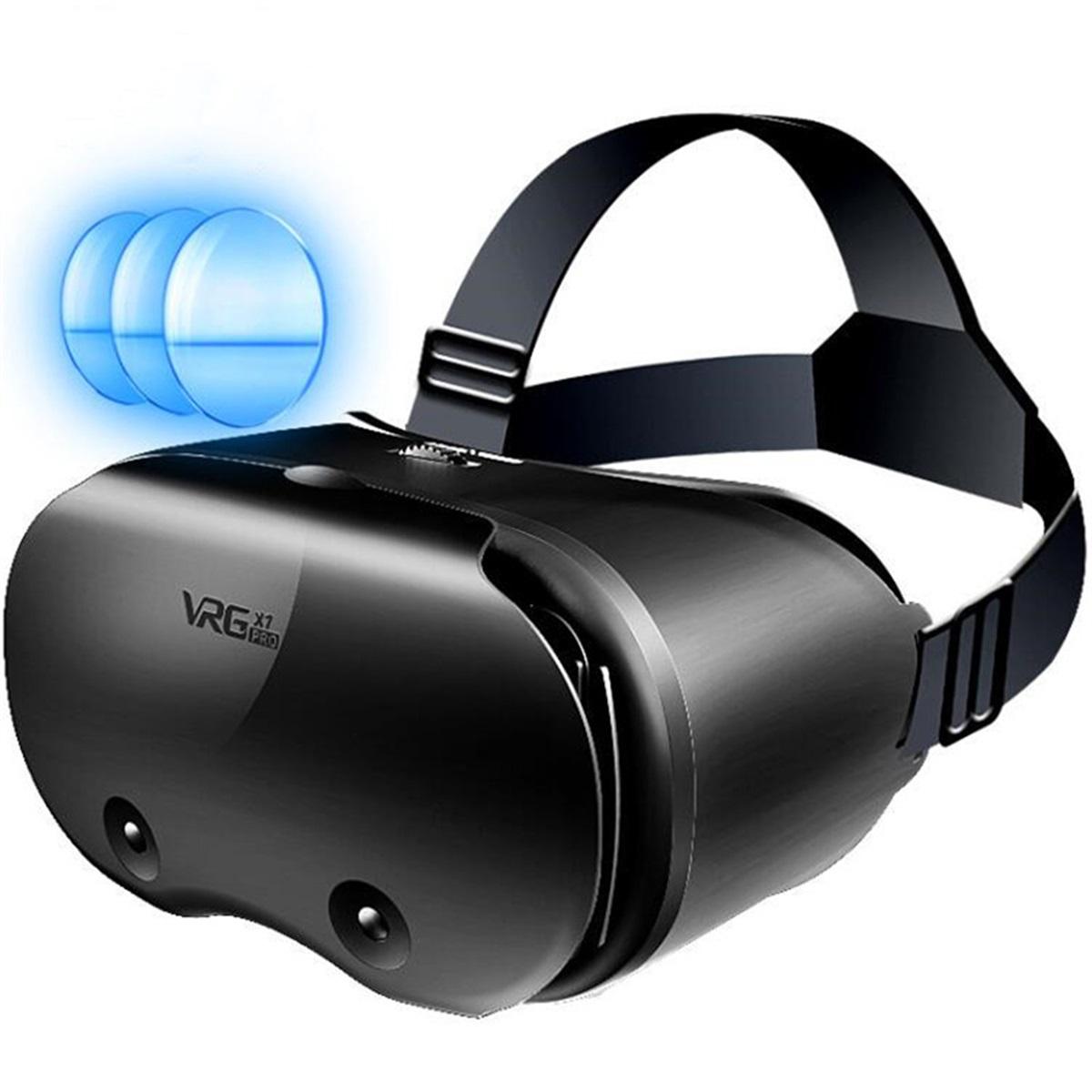 VRGpro X7 VR - Коробка для очков виртуальной реальности 3D с беспроводной функцией и откидной крышкой Option 1 как