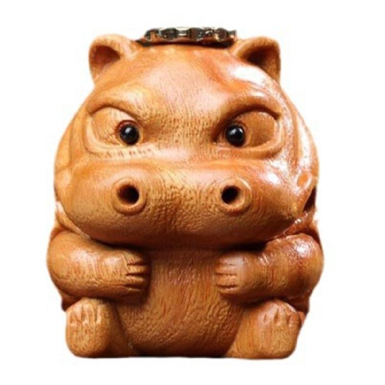 Waterfall Backflow Incenses Burners Wood Handmade Censers Incenses HolderAromatherapy Cow Hippo Ornament Home Decors