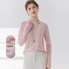 Women's Pure Cashmere Embroidered Crewneck Sweater