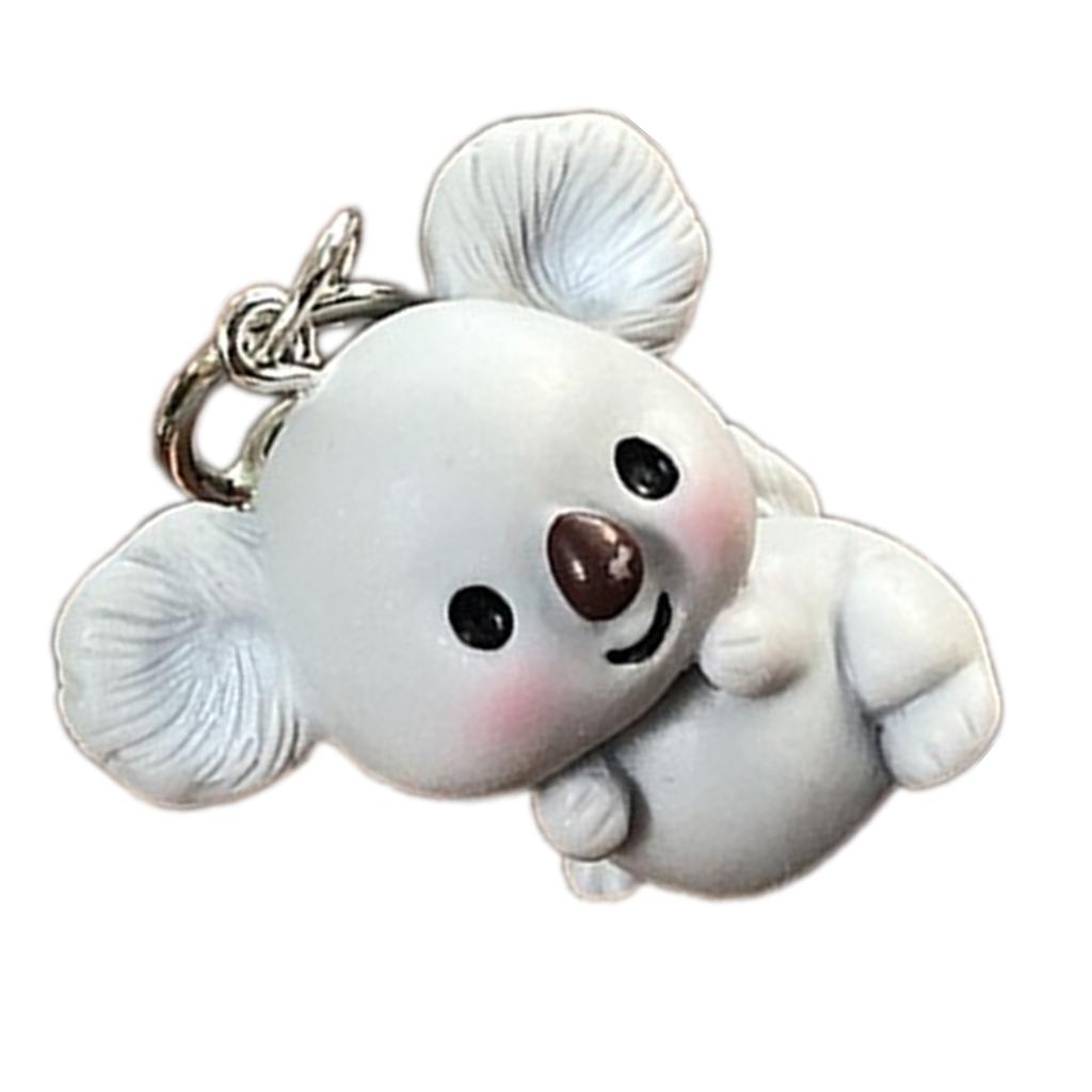 Cute Bag Pendant Cartoon Animal Keychain Backpack Pendant Stylish Animal Pendant Multifunctional Accessory for Women