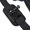 Adjustable Chest Strap Mount Holder for Action Cameras Live Streaming Outdoor Cycling Hands-Free Selfie Stick