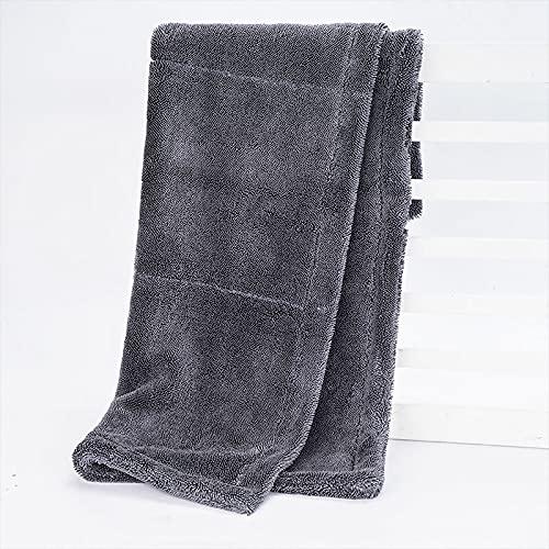 Car Wash Towel Large Size 90cm X 70cm Microfiber Drying Towel Scratchless Towel Size X Auto-Adel Double-Sided (L 1)