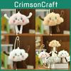 Adorable Colorful Mini Cloud Plush Toy Cute Cloud Bag Charm Keychain Fashion Accessory