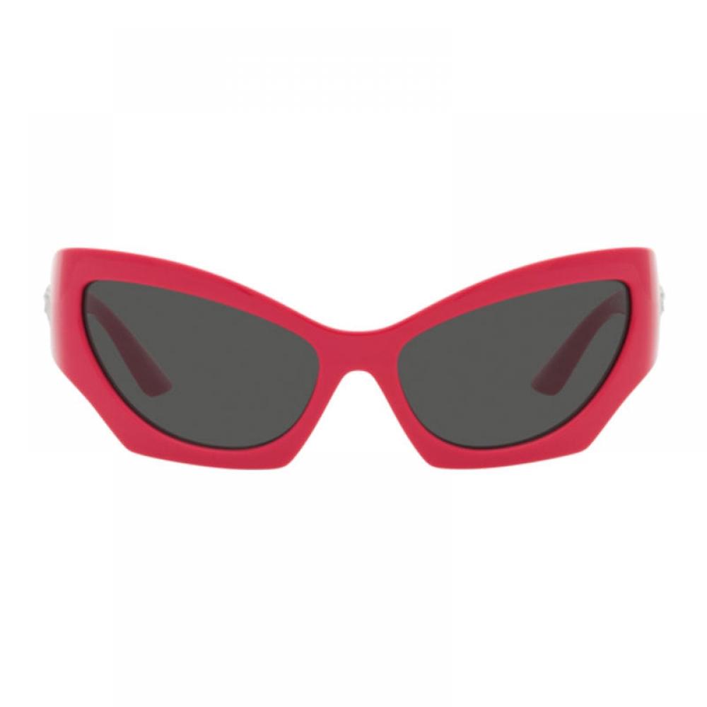 Versace Sunglasses Cat Eye Full Rim  Pink Frame And Dark Grey Lens Ve4450541787 Pink