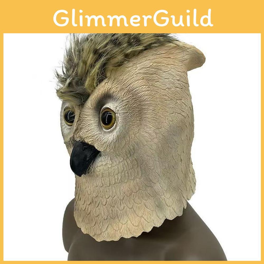 Owl Latex Mask Animal Face Mask For Halloween Costume Parties And Holiday Celebrations