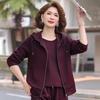 YUZHAOLIN Women's Spring Hooded Sweatshirt 3-Piece Set