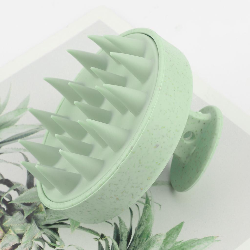 Silicone Shampoo Scalp Hair Massager Head Body Scalp Massage Brush Scalp Massage Brush Comb Magic Handle Brush Spa Massage Brush