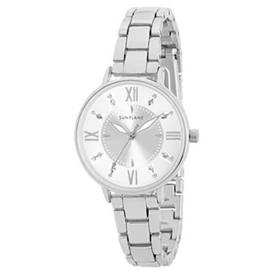 

[Sun Flame Co., Ltd.] Sun Flame JF4A0001-S Women s Silver Watch