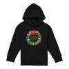 Cars Childrens/Kids Wreath Heather Christmas Hoodie