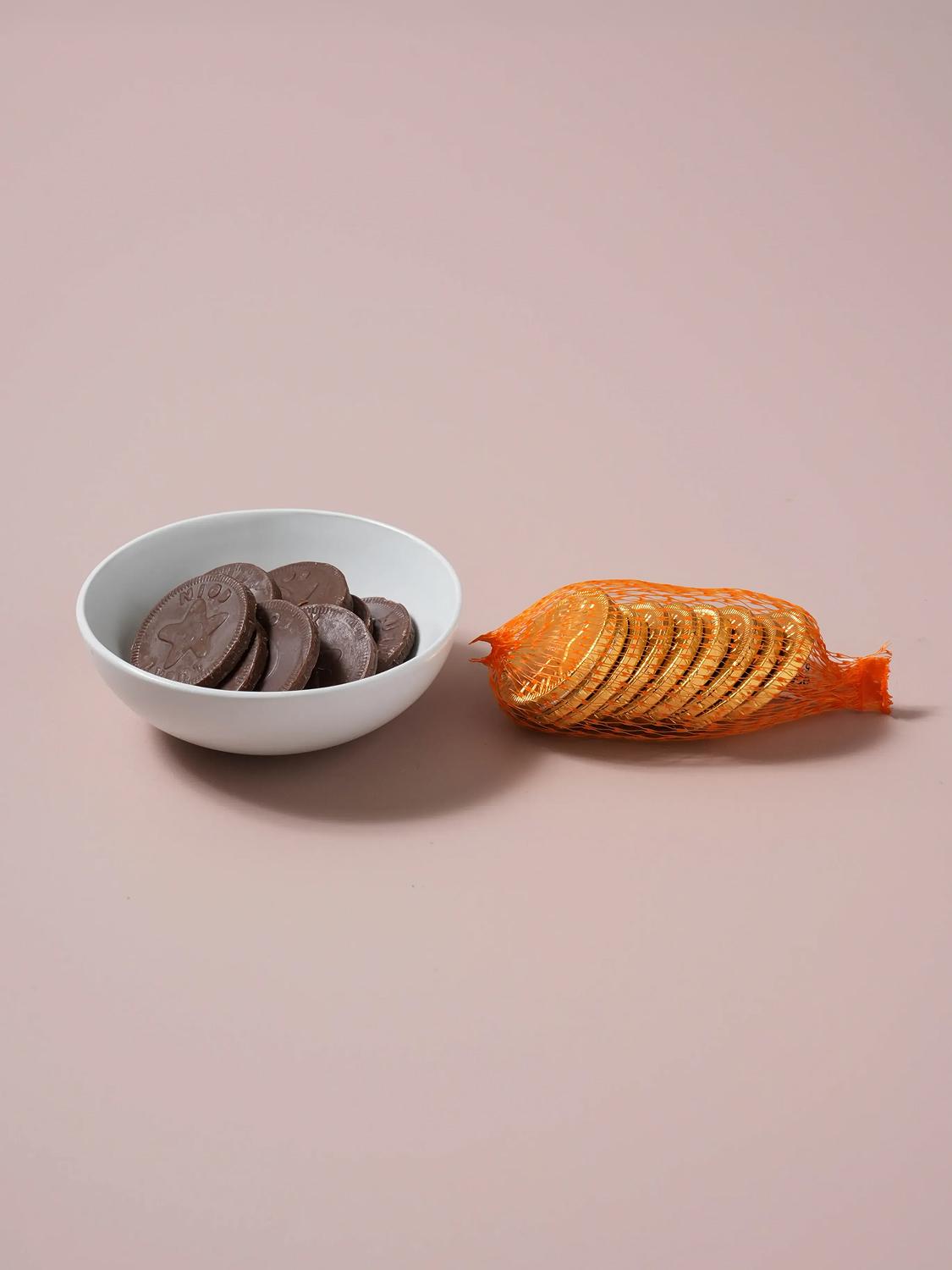 Albert Coin Chocolate Net Bag 55g 1ea