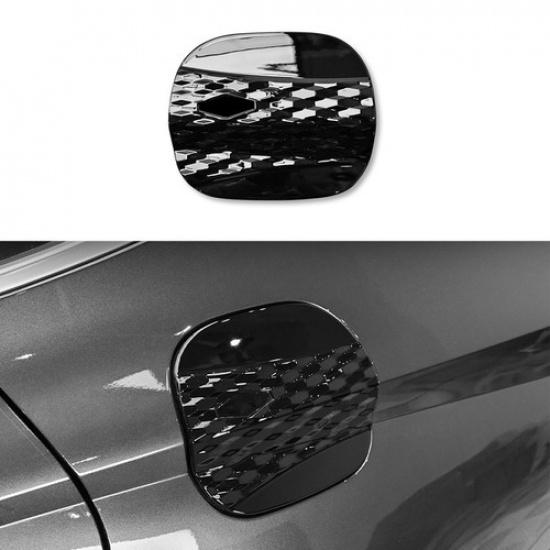 

Gloss Black Fuel Filler Tank Cap Oil Gas Cover Trim For Hyundai Sonata 2024 2025