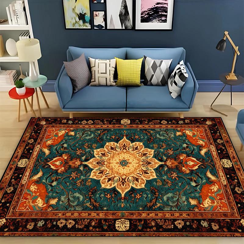 Luxury Persian Carpet for Living Room Decoration Rugs Non-slip Sofa Coffee Table Mat izable Large Size Bedroom Lounge Rug