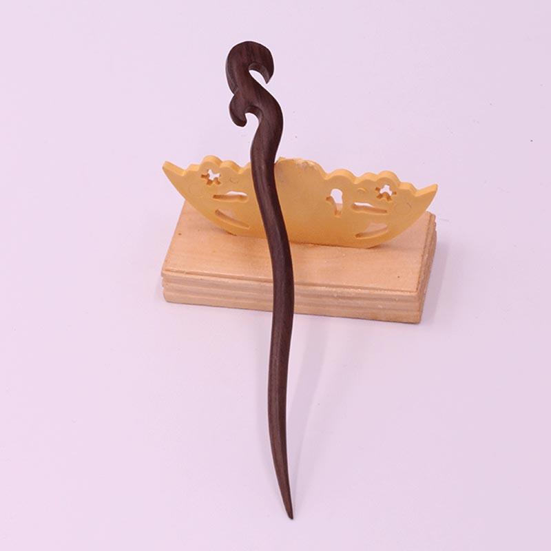 Chinese Hair Sticks Wooden Hairpins For Women Traditonal Carved Vintage Hanfu Hair Fork Ancient Chop Stick Headwear Jewelry