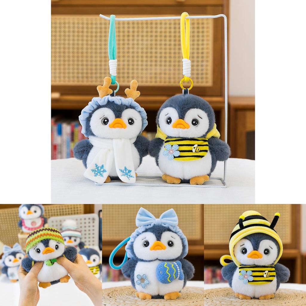 Plush Penguin Doll With Soft Short Pile Fabric For Kids Baby Gift And Room Decor