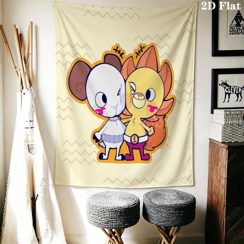 One Piece Jolly Roger Logo Wall Tapestry Aesthetic Wall Hanging Printed Fabric Blanket Decorative Tapestries For Bedroom Living Room Home Decor