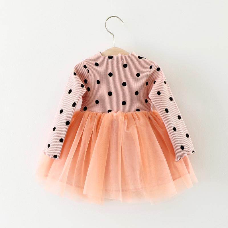 Baby Dress Korean Edition Children's Fashion Dress Set Spring and Autumn Tide Dress