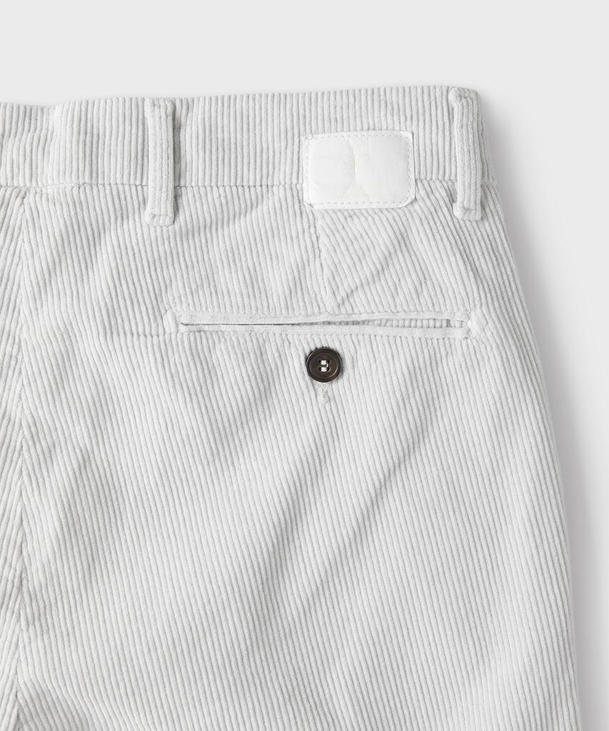 PANICALE Grey Regular Fit Corduroy Pants
