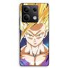 Phone Case - MANIACASE - Xiaomi Redmi Note 13 5G - TPU Silicone - Dragon Ball Z (Goku) - Black