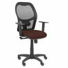 P&C-Office Chair P&C 3B10CRN With Armrests Dark Brown