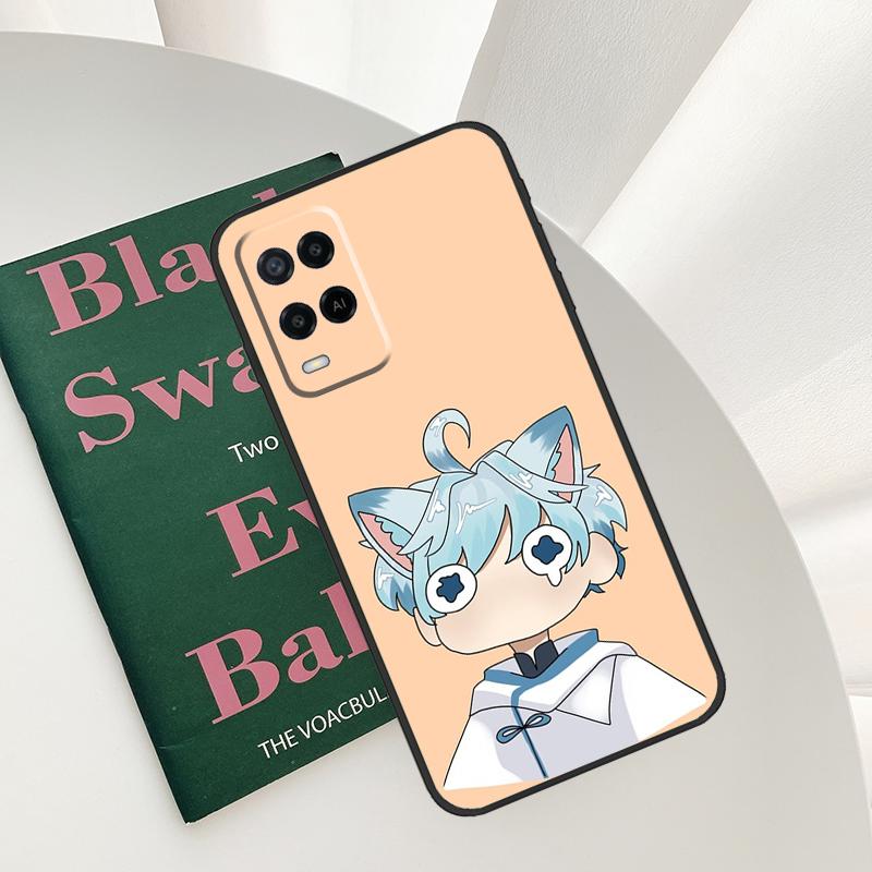 

Chongyun Genshin Impact Case For Oppo A54 A74 A94 A54S A57S A15 A16 A17 A52 A72 A76 A96 A58 A78 A98 A77 A5 A9 Cover OPPO A78 5G