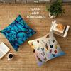 Butterfly Cushion Cover Car Throw Pillow Case For Sofa Car Christmas Gift 40x40cm 45x45cm