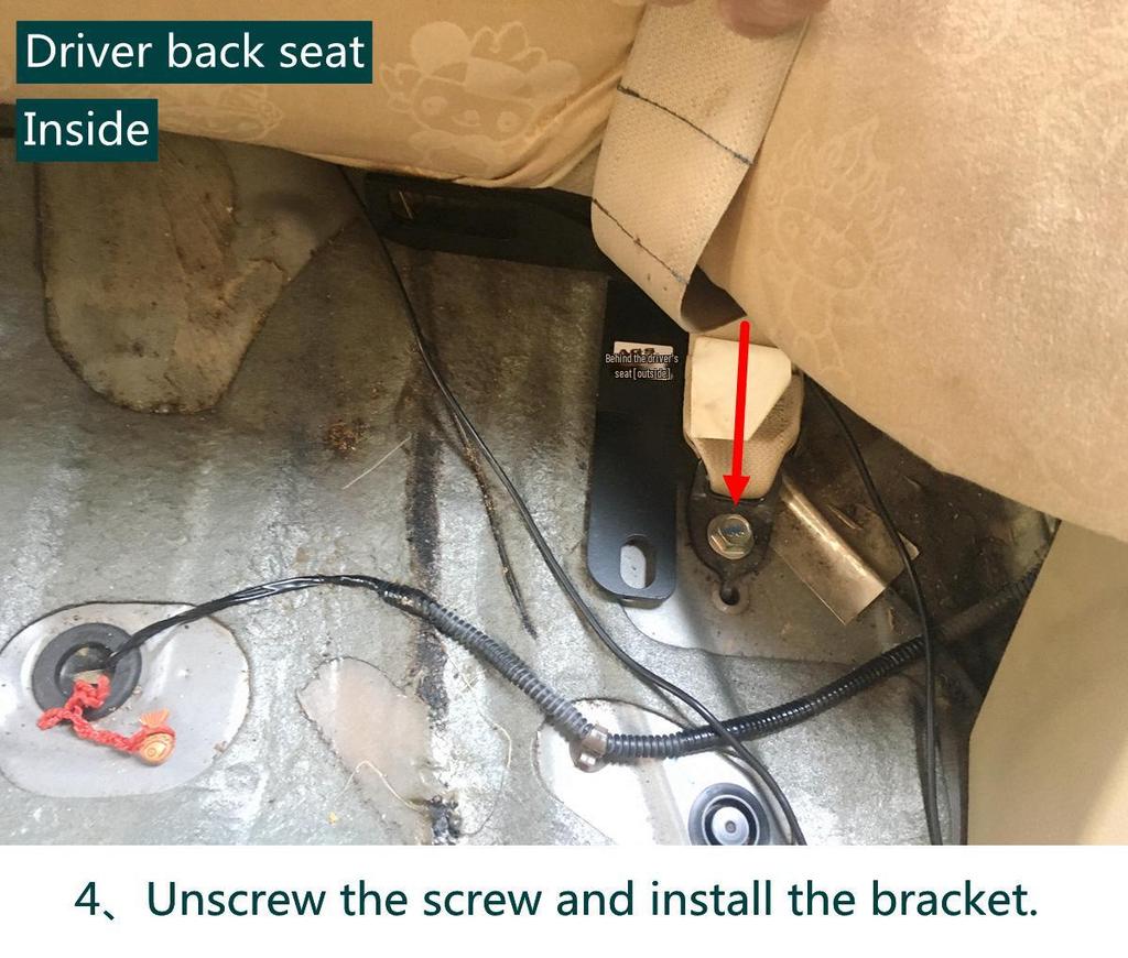 Civic ISOFIX Child Seat Retainer Bracket