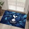 Tappeto in velluto di cristallo con design Tottenham Hotspur Accogliente Non?Tappeto Stampato Antiscivolo per Camera da Letto Soggiorno Ingresso