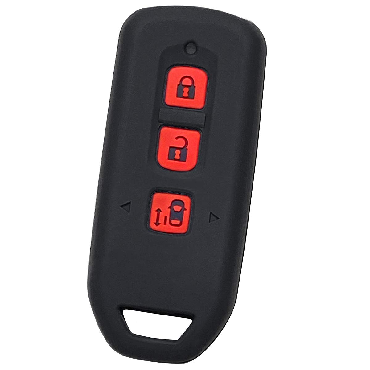 [IKT] Silicone cover for smart key for Honda cars 3 чёрный