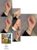 Stylish Adjustable Black String Bracelet For Travel Gifts Geometric Design 2024