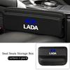 Car PU Leather Seat Gap Storage BoxConsole Side Pocket For Lada Vesta Niva Samara Kalina Largus Priora Xray Granta