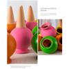4Pcs Small Wine Bottle Automatic Plant Dripper Self Watering Irrigation Device for Garden Yard Plant Lawn Flower