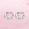 New 925 Sterling Silver Earrings 5A Zircon for Women Top Quality Wedding Engagement Jewelry Earrings Party Gifts